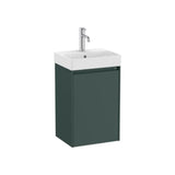 Bathroom Vanity Unit with Basin Verde Montaña Ella Ona de 40 cm Colección Unik Roca