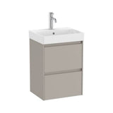 Bathroom Vanity Unit with Basin and 2 Drawers Arena Ella Ona de 45 cm Colección Unik Roca