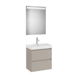 Conjunto de Baño with Basin Arena Mate Ella Ona de 60 cm Colección Unik Roca
