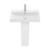 Lavatório de Porcelana Com Coluna Branca Ona 65x46cm Roca