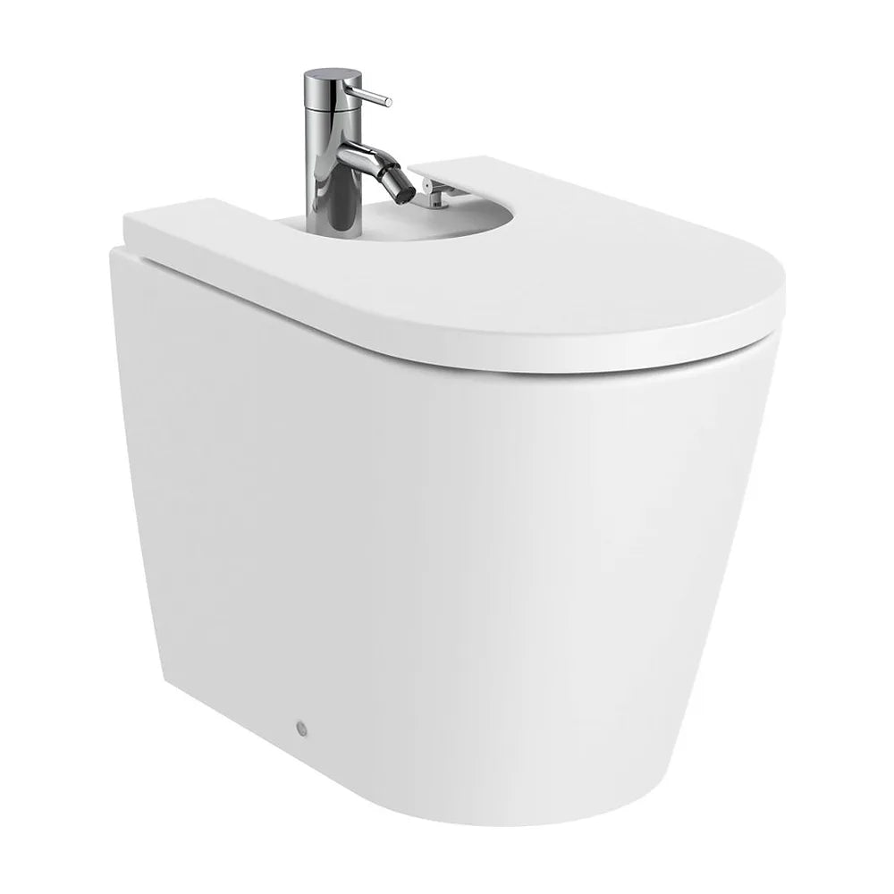 Bidé A Suelo Inspira Blanco Mate Roca - Vista 3