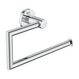 Toallero de Anilla de Metal para Pared Round Hotels Cromo Roca
