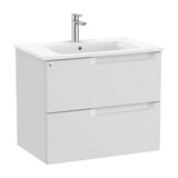 Bathroom Vanity Unit with Basin Centrado Gris Piedra de 70 cm Colección Aleyda Roca
