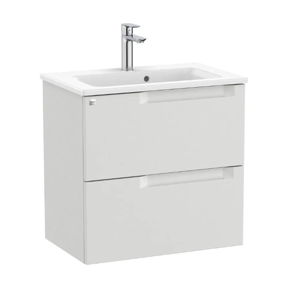 Mueble de Baño con Lavabo Centrado Gris Piedra de 60 cm Colección Aleyda Roca - Vista 1