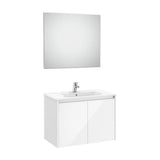 Conjunto de Lavatório Com 2 Portas Branco-brilhante Tenet 80 cm Roca