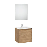 Ensemble Avec Plan Vasque 2 Portes Noyer Tenet 60 cm Roca