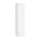 Mueble Columna Auxiliar de Baño Reversible y Suspendido Extra White Mate Roca