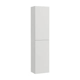 Reversible Wall-Hung Bathroom Side Column Unit Nordic Grey Extra Roca