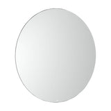 Espejo de Cristal Templado de Diseño Circular con Luz Perimetral Luna 80 cm Roca