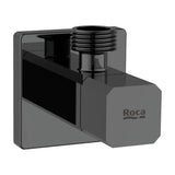 Chave de Corte 1/2"-1/2" para Fecho de Passagem por Tubos Preto-mate Square Aqua Roca