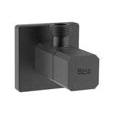 Chave de Corte 1/2"-3/8" para Fecho de Passagem por Tubos Preto Titânio Escovado Square Aqua Roca