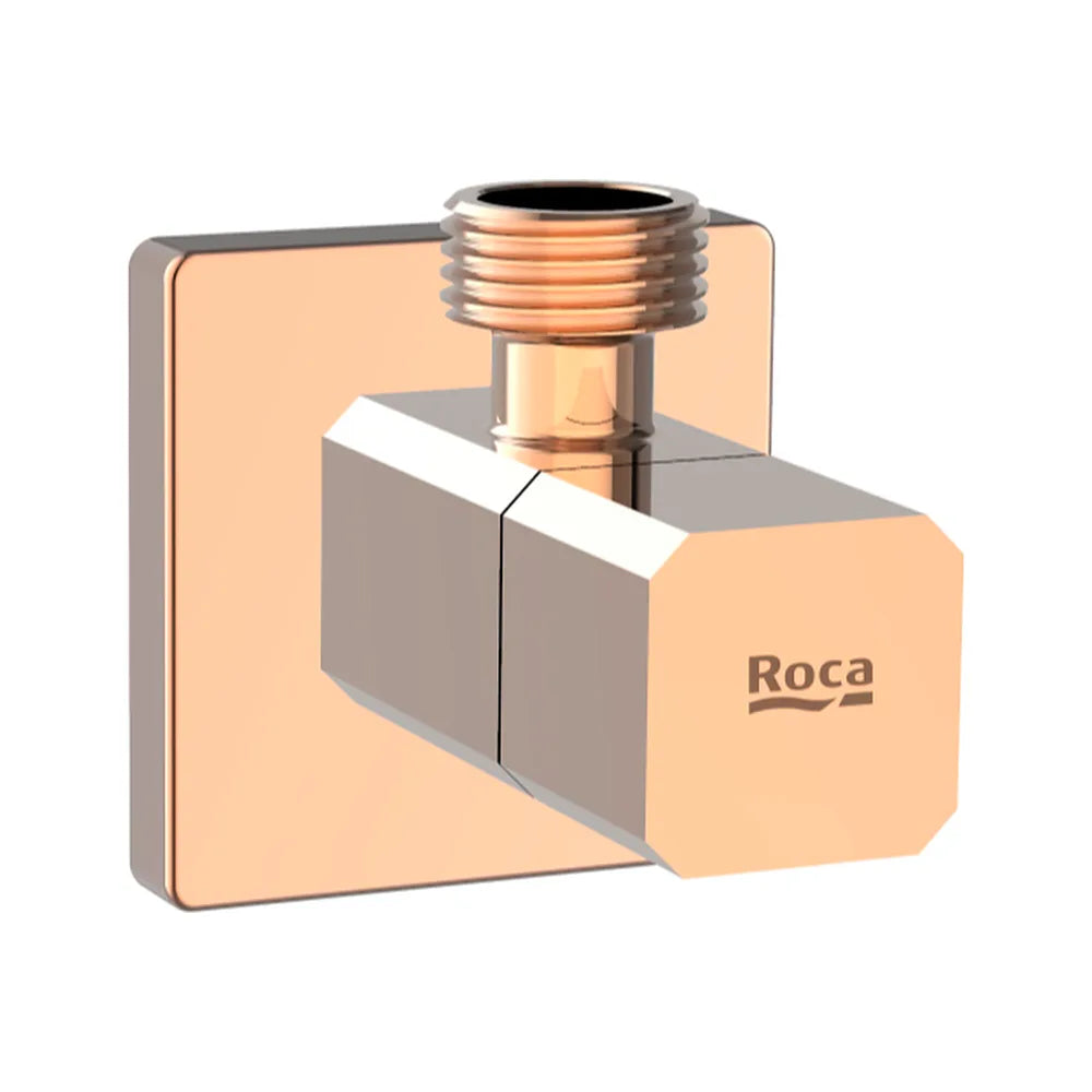 Llave de Corte 1/2"-1/2" para Cierre de Paso por Tubería Oro Rosado Square Aqua Roca - Vista 1