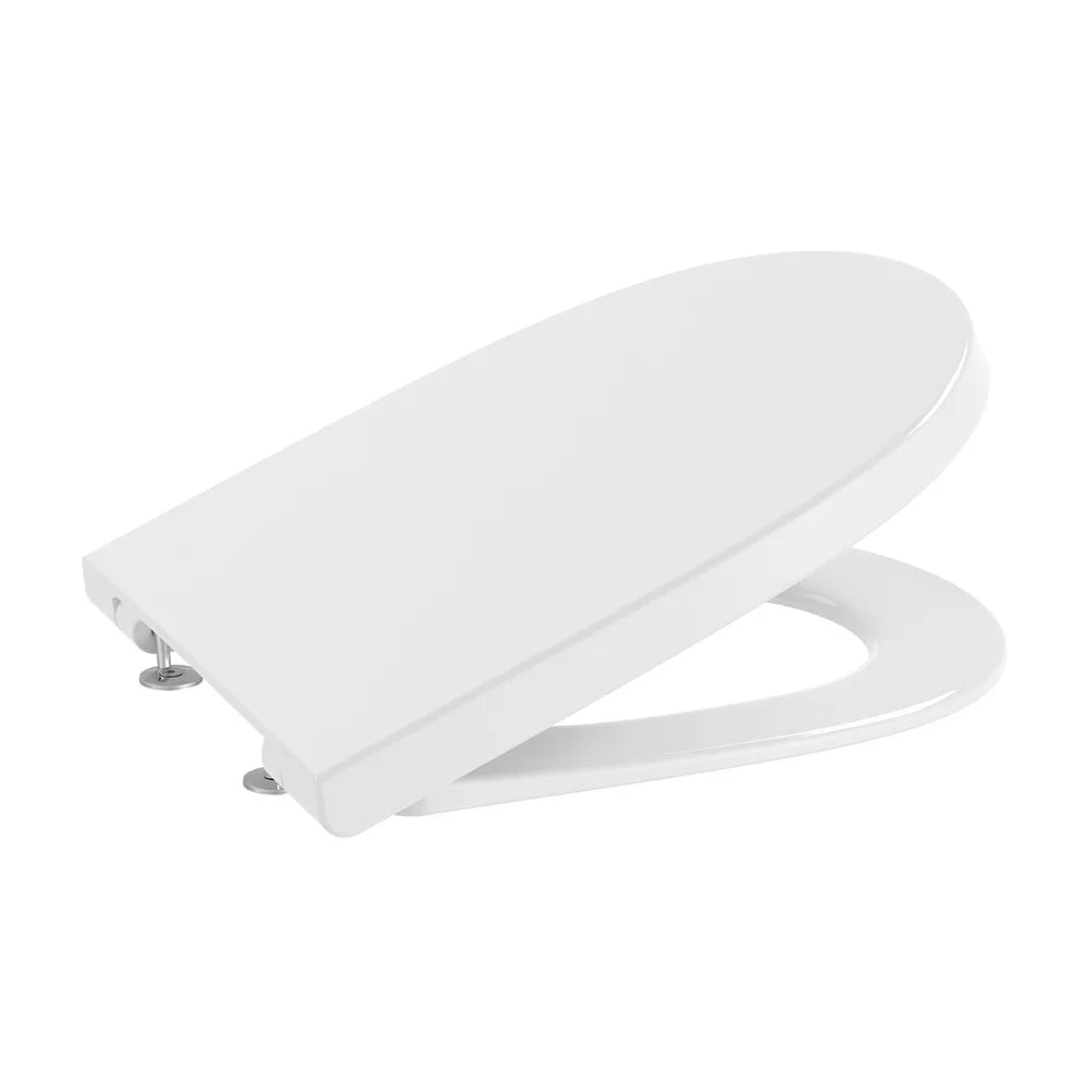 Pack inodoro Rimless suspendido con placa pulsadora y cisterna empotrada Meridian Duplo ROCA - Vista 3