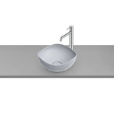 Lavabo de Sobre Encimera Hecho en Cerámica Perla Ohtake Roca
