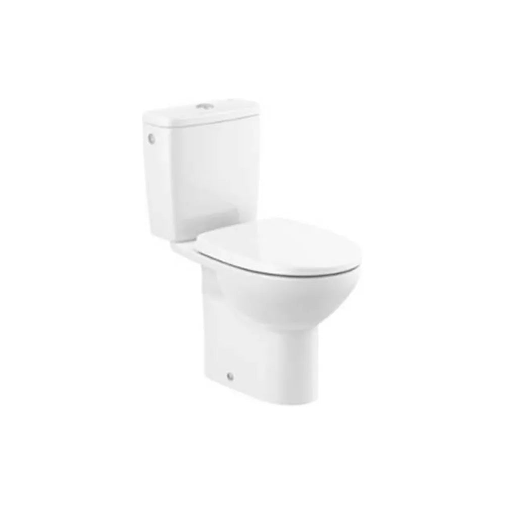 Taza de tanque bajo con tecnología rimless y salida vertical en color blanco Victoria Roca - Vista 1