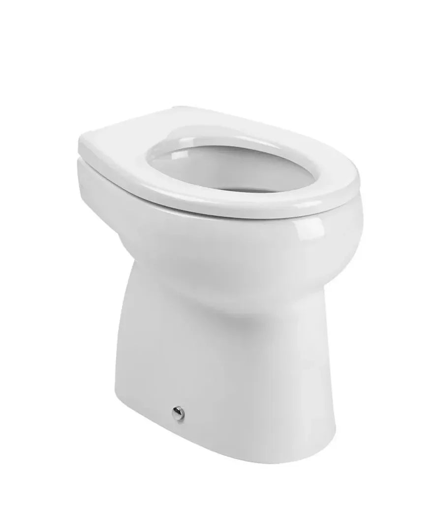 Inodoro infantil con salida vertical de 29,5 cm fabricado en porcelana con acabado en color blanco Baby Roca - Vista 1