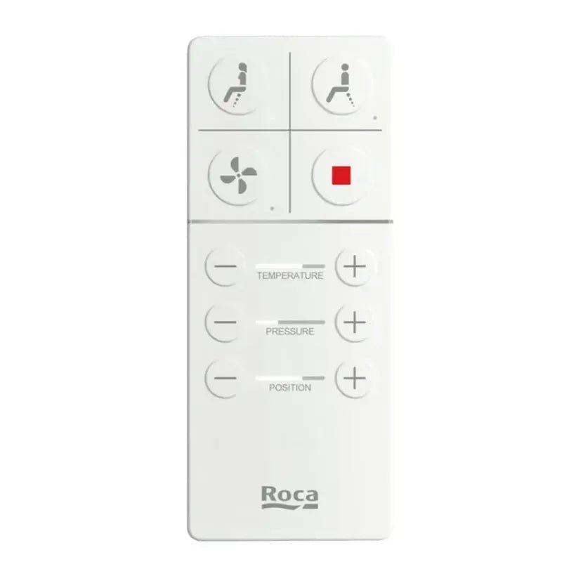 Inodoro inteligente a suelo In Wash con sistema de autolimpieza Rimless Inspira Roca - Vista 5