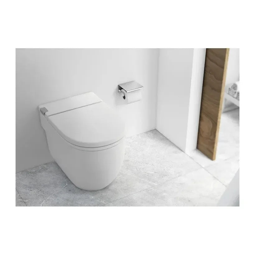 Roca Meridian In Tank Toilet Wall-mounted Of 40 Cm Depth Of Porcelain Colour White