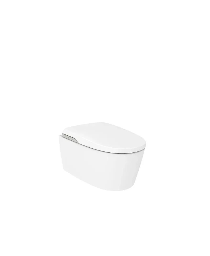 Inodoro Smart suspendido con tapa y asiento calefactado en color blanco In-Wash Roca - Vista 1