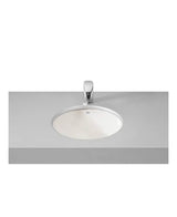 Lavabo para Encimera de Porcelana de Diámetro Foro 41 cm Blanco Roca