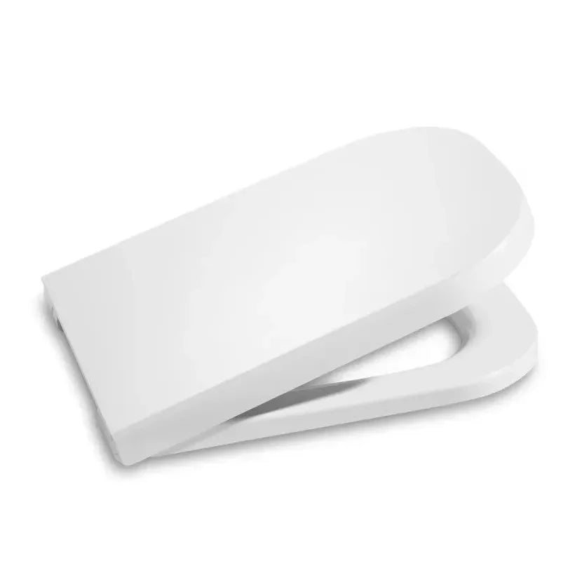 Inodoro suspendido blanco de 54 cm de fondo con asiento y tapa normal o amortiguada The Gap Roca - Vista 6