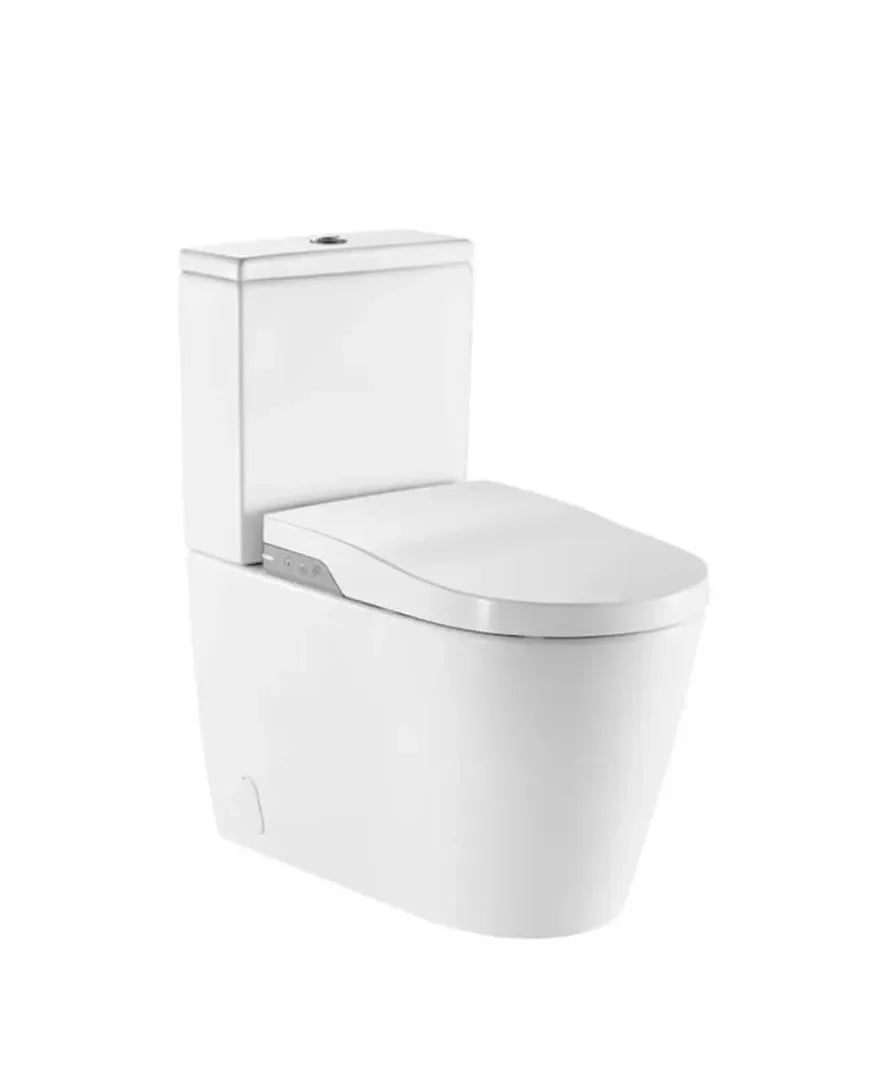 Inodoro In Wash completo con sistema de autolimpieza Rimless Smart toilet estilo japonés Roca de cisterna baja Roca - Vista 1