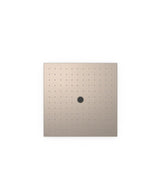 Shower head ceiling recessed with 2 modes made of stainless steel with Tres steel finish Tres