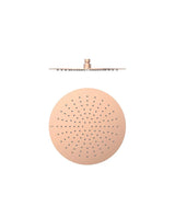 Shower head extra slim with swivel ball joint in 24K rose gold matte finish Three