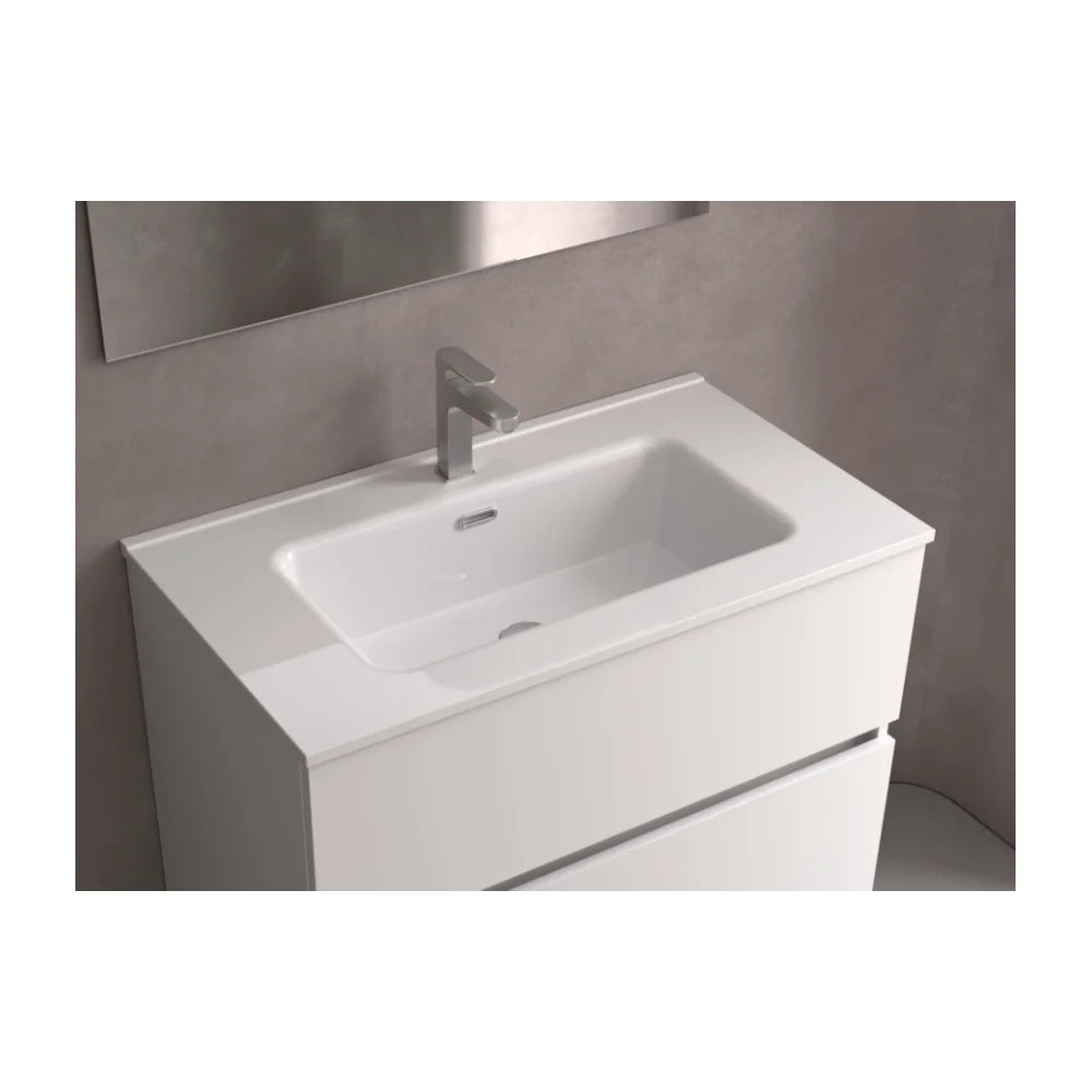 Espejo de Baño Salgar Spirit 90 cm Blanco Brillo - Vista 5