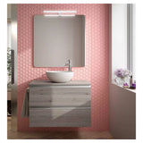 Bathroom Vanity Unit with Basin and 2 Drawers Salgar Spirit 81 cm