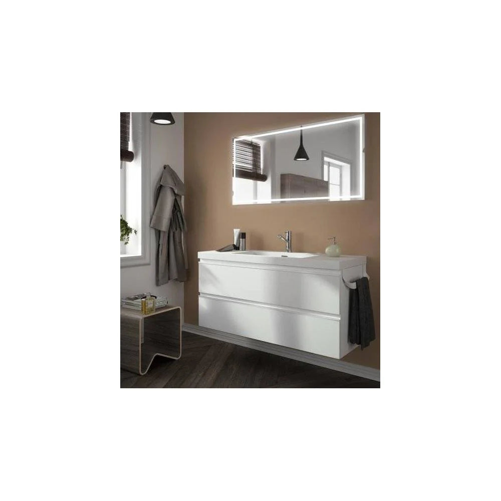 Mueble de Baño con Lavabo y 2 Cajones Salgar Spirit 100 cm - Vista 2