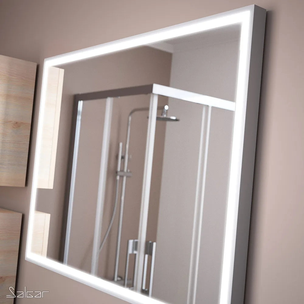 Mueble de Baño con Lavabo y 3 Cajones Salgar Spirit 100 cm Roble Natural - Vista 5