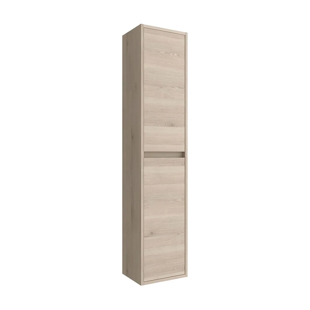 Mueble de Baño con Lavabo y 2 Cajones Salgar Noja 80 cm Roble Natural - Vista 3