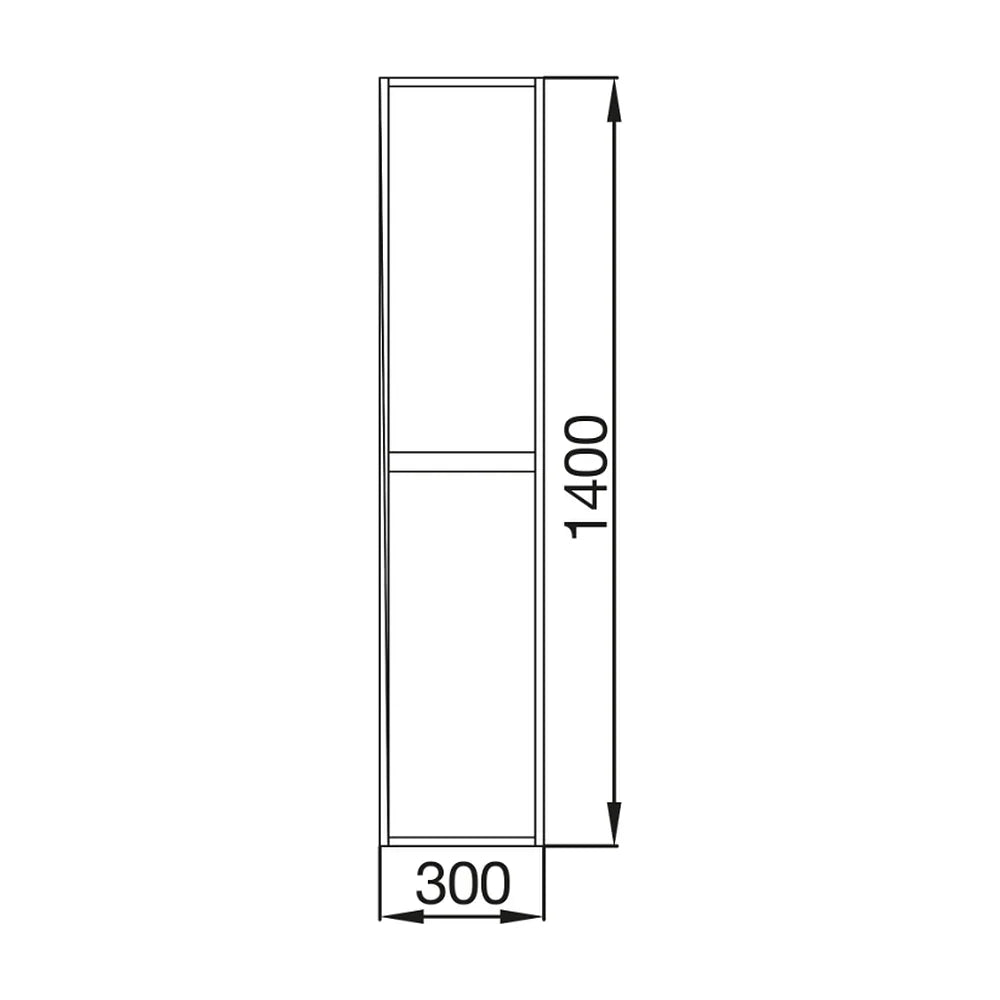 Mueble de Baño con Lavabo y 2 Cajones Salgar Noja - Vista 7