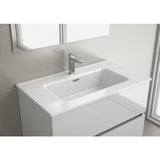 Bathroom Basin Sink Salgar White