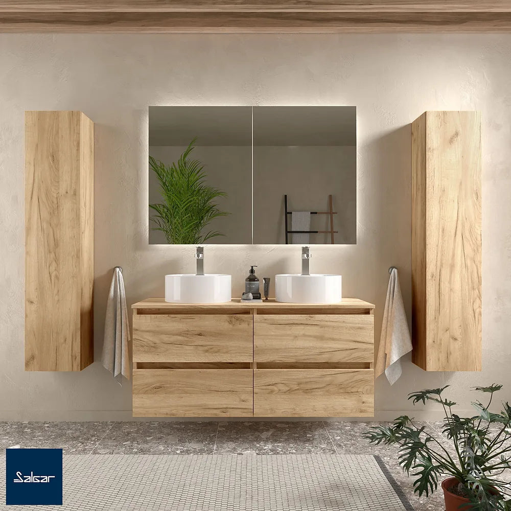 Mueble de Baño Suspendido con Lavabo Salgar Bequia - Vista 1