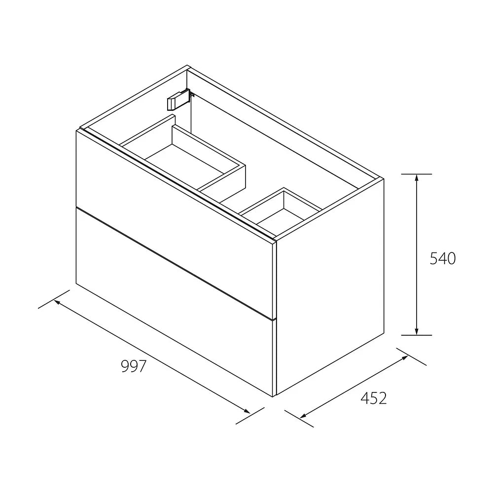 Mueble de Baño Suspendido con Lavabo Salgar - Vista 5