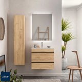 Meuble de Salle de Bain Suspendu avec Lavabo Salgar 61 cm
