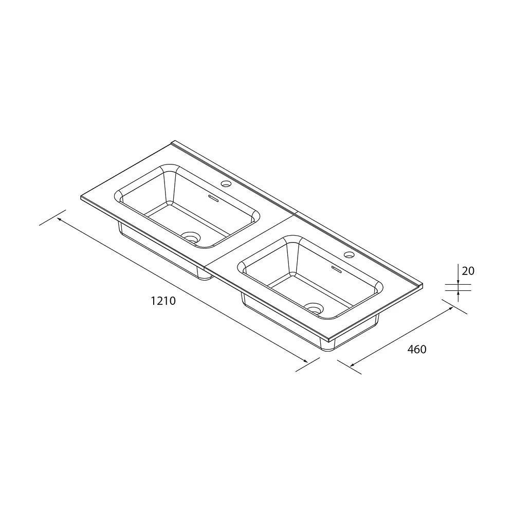 Mueble de Baño Suspendido con Lavabo Salgar - Vista 6