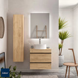 Meuble de Salle de Bain Suspendu avec Lavabo Salgar