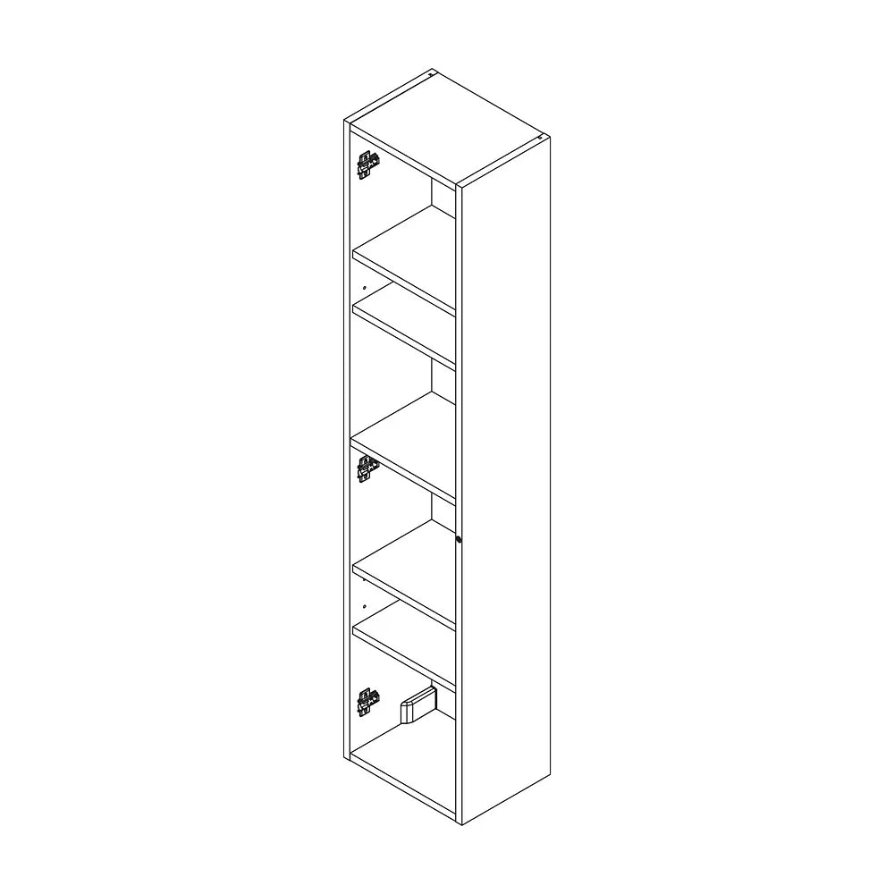 Mueble de Baño Suspendido con Lavabo Salgar 101 cm - Vista 12