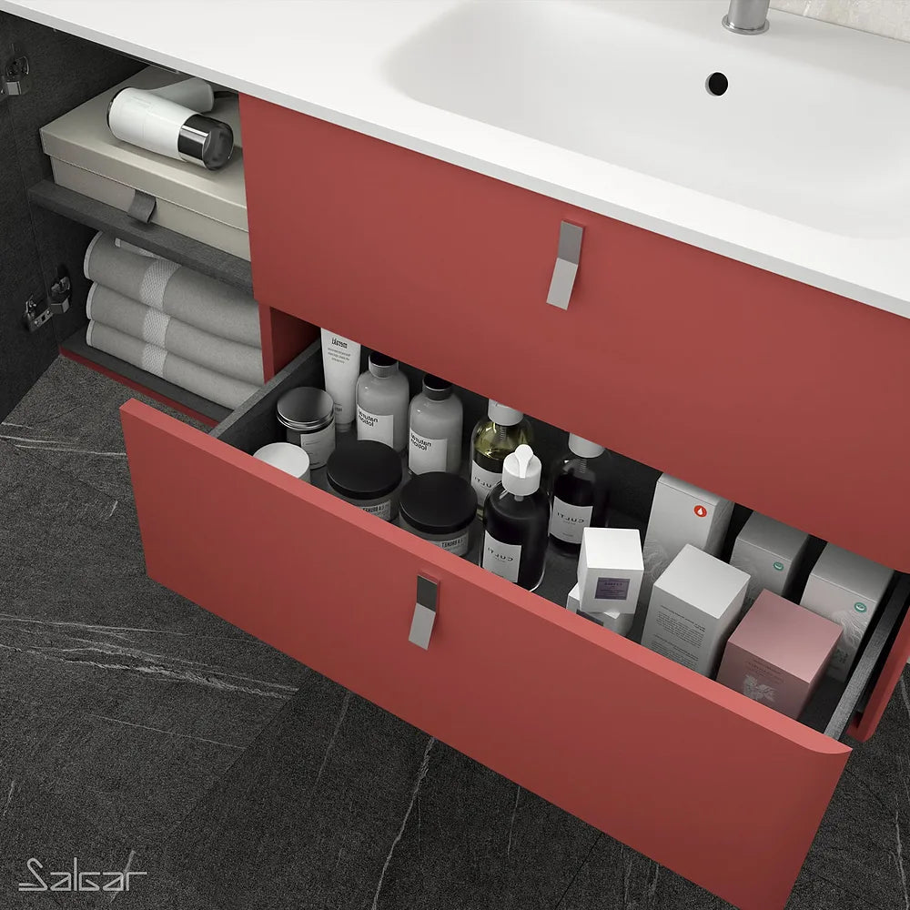 Mueble de Baño con Patas con Lavabo Salgar Uniiq 120 cm - Vista 2