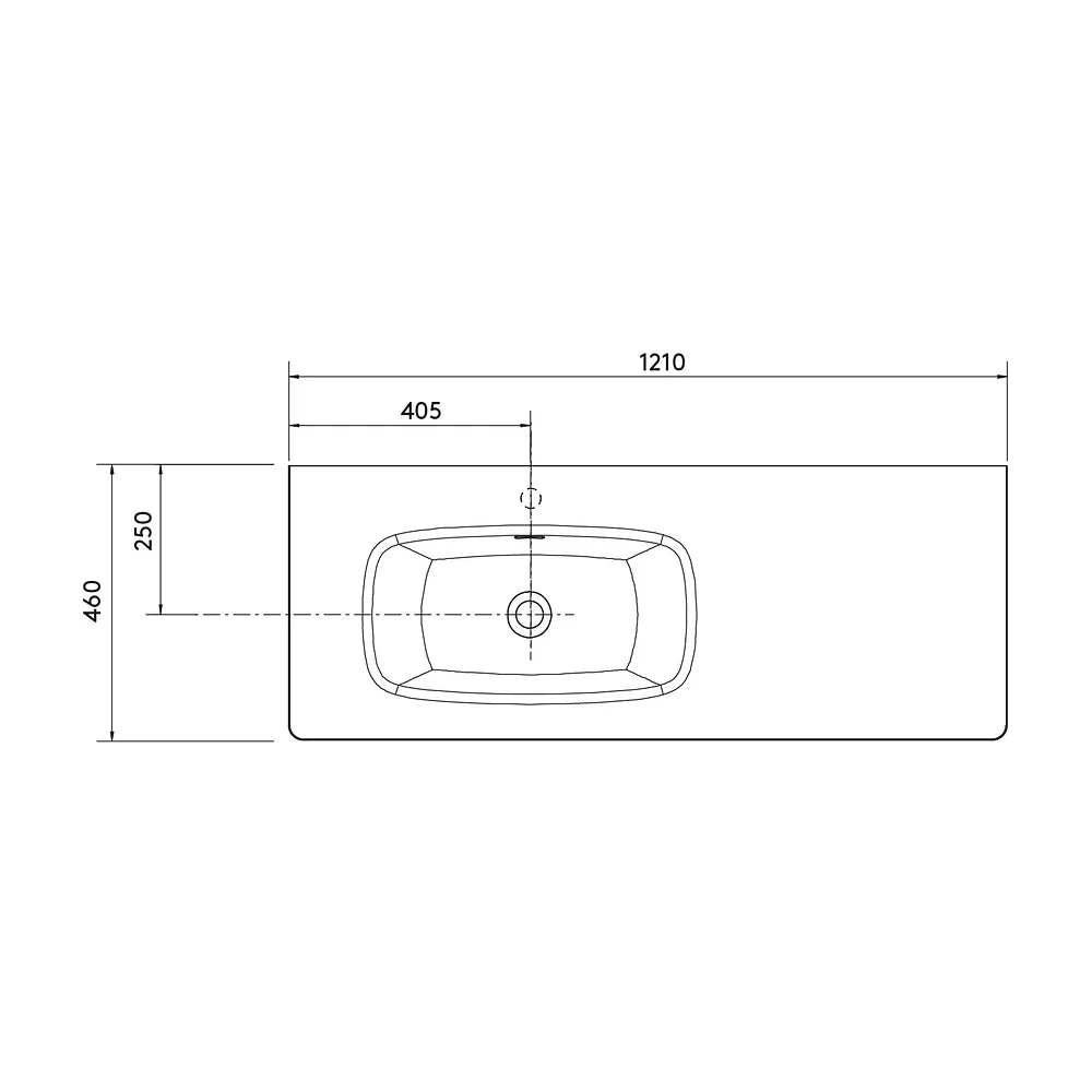 Mueble de Baño con Lavabo Salgar Uniiq 120 cm Amarillo Paja - Vista 11