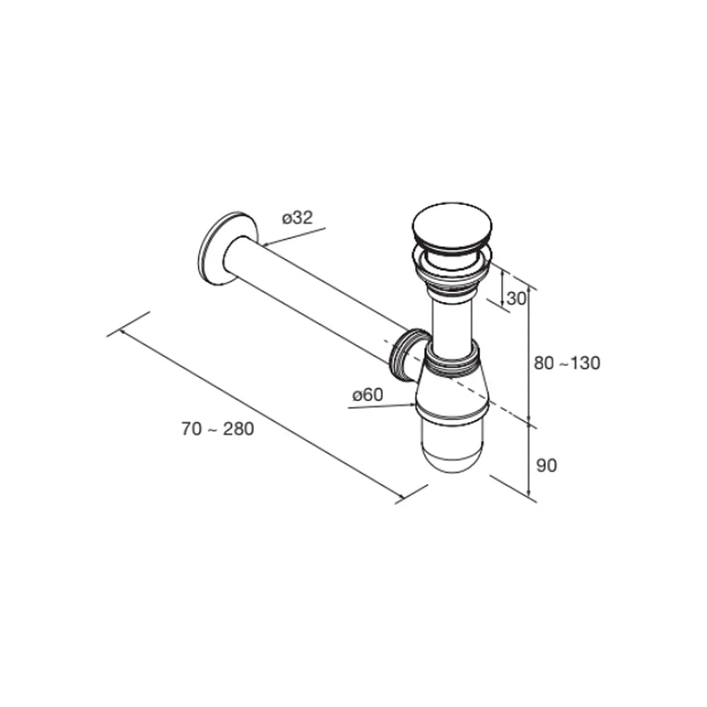 Mueble de Baño con Patas con Lavabo Salgar Uniiq 120 cm - Vista 12