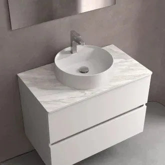 Mueble de Baño 2 Cajones Salgar Renoir 60 cm Gris Antracita - Vista 4