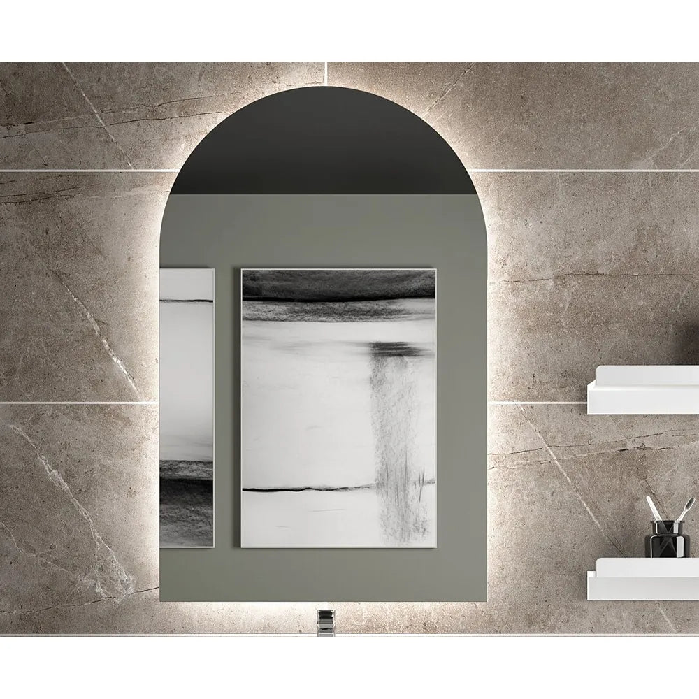 Mueble de Baño 2 Cajones Salgar Renoir 100 cm Verde Bosque - Vista 5