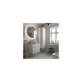 Meuble de Salle de Bain 2 Tiroirs Salgar Renoir 60 cm Blanc