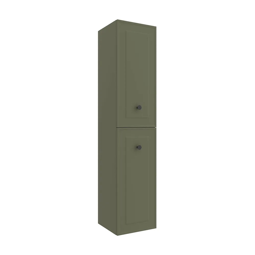 Mueble de Baño 2 Cajones Salgar Renoir 80 cm Verde Bosque - Vista 2