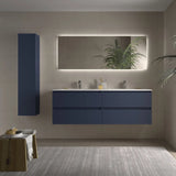 Meuble de Salle de Bain avec Lavabo Salgar Bequia 160 cm Bleu