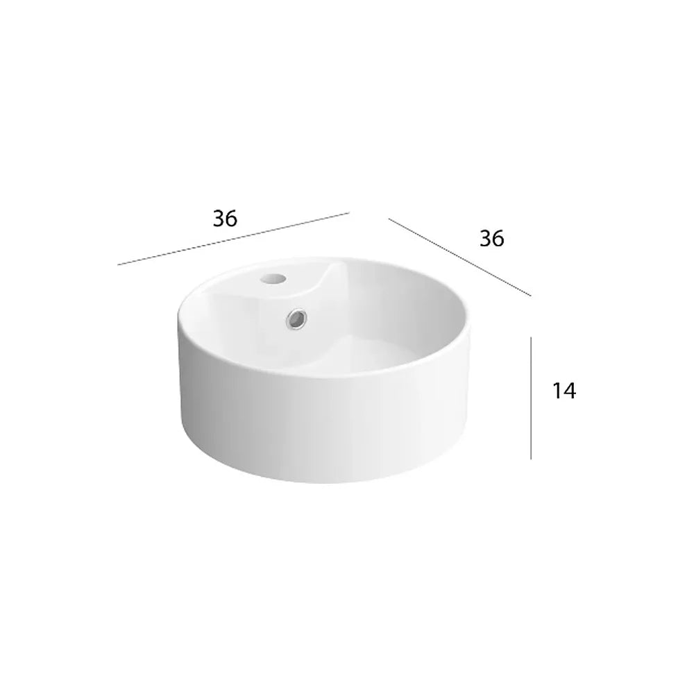 Mueble de Baño Lavabo sobre Encimera Salgar Bequia Plus 120 cm Blanco - Vista 6